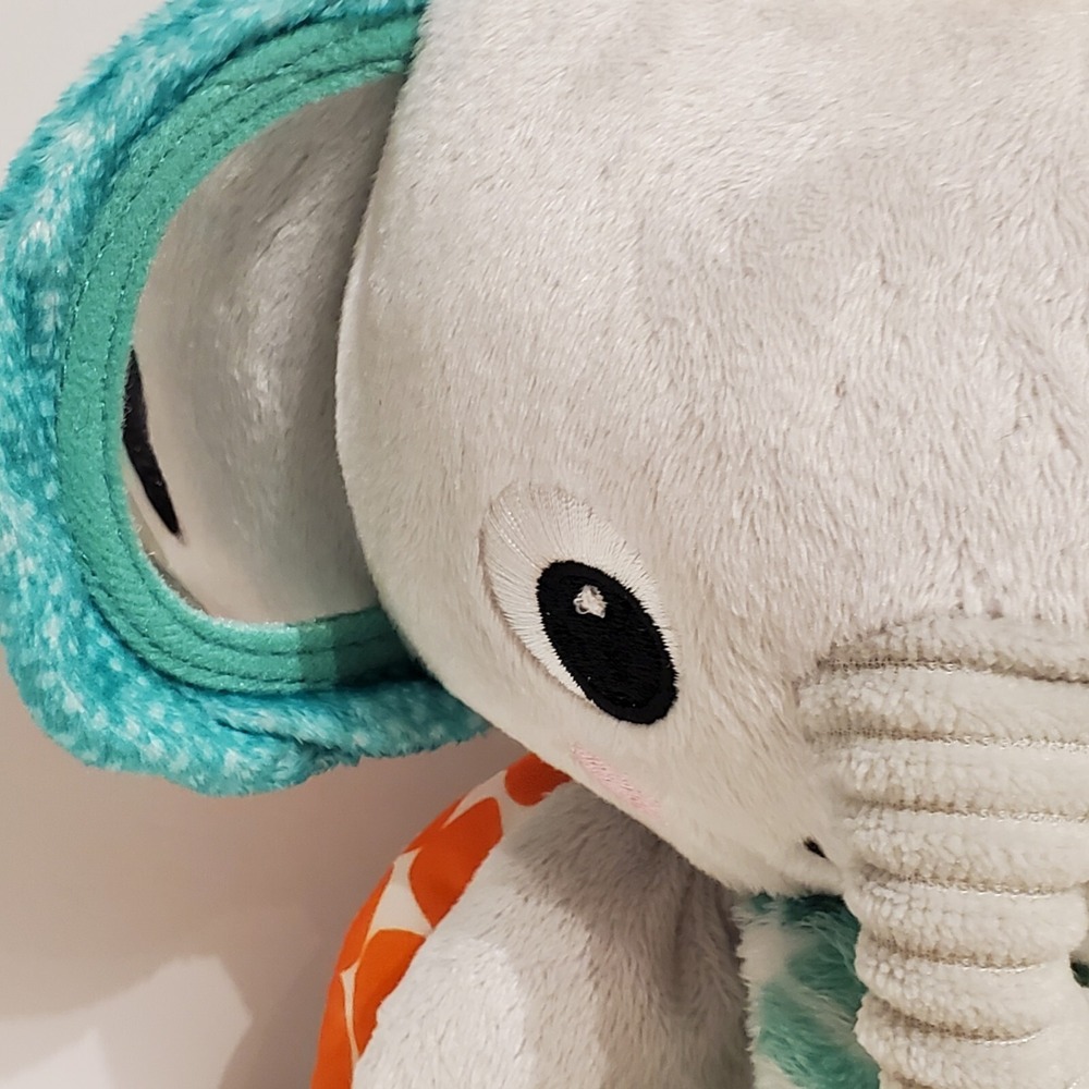 Bright Starts Elephant Baby Rattle and Crinkle Teether Set - Picture 12 of 16